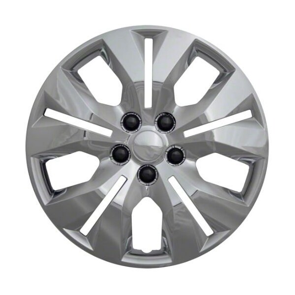 Coast2Coast 16", 5 Split Spoke, Chrome Plated, Plastic, Set Of 4, Lug Covers IWC46716C - main